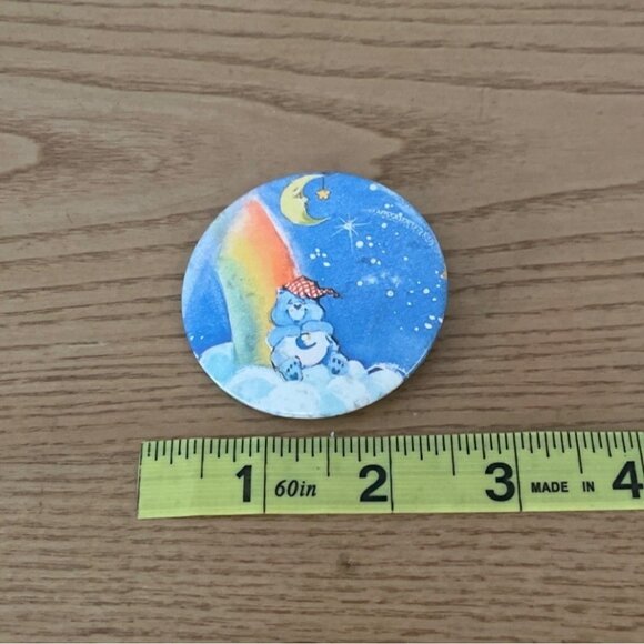 Care Bear Cousins 80s Pinback Buttons Playful Heart Monkey Bright Heart Raccoon - Picture 6 of 6